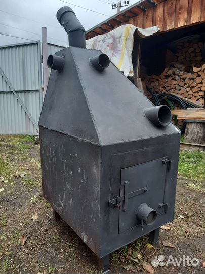 Печь металлическая