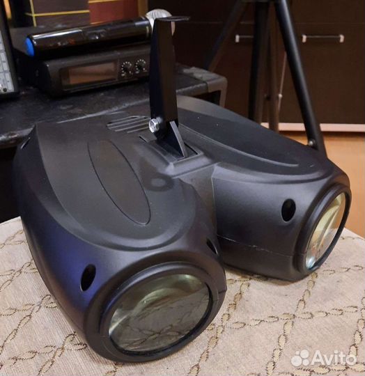 Светомузыка LED Airship 2 Линзы RGB Mic DMX Pro