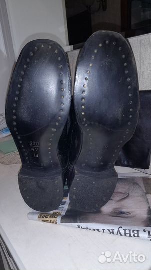 Сапоги офицерские хромовые