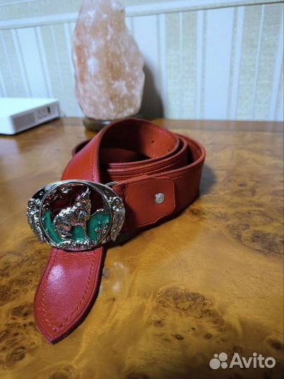 Ремень женский кожаный