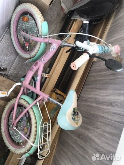 Детский велосипед для девочки 16