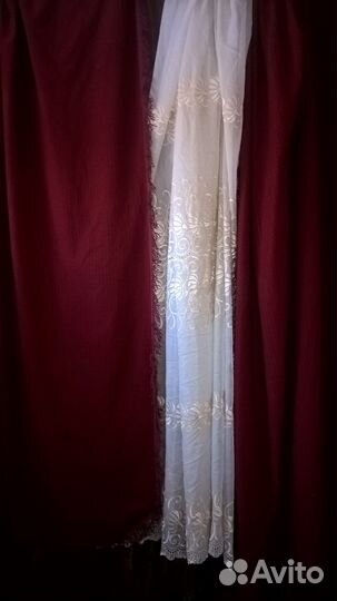 Шторы с ламбрикеном бархат и шелкНаволочки подарок