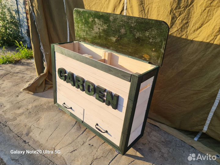 Деревянный дышащий ларь для овощей