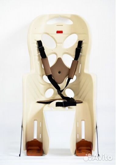 Детское велокресло Vinca Sport, на багажник(беж)