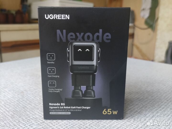 Зарядка Ugreen Nexode RG 65W