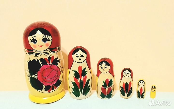 Матрешка русская, разные размеры