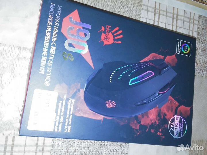 Игровая мышь A4tech Bloody J90s