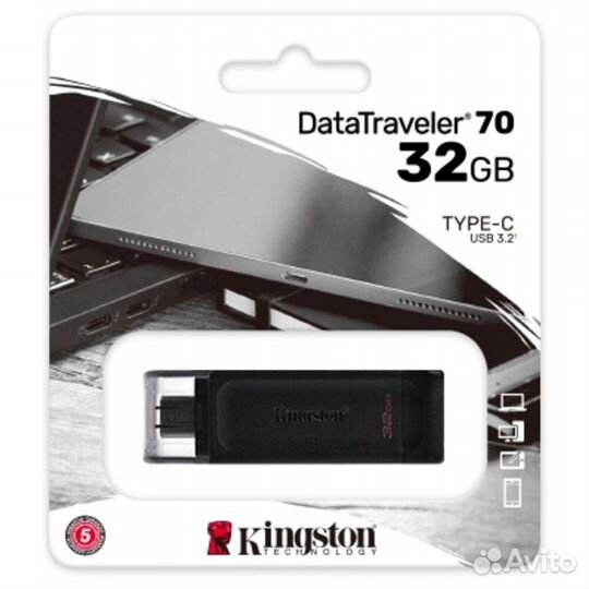 USB Flash накопитель 128GB Kingston #324438