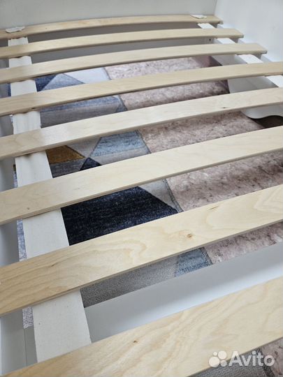 Детская кровать машина с матрасом