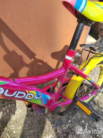 Детский велосипед 4х колесный