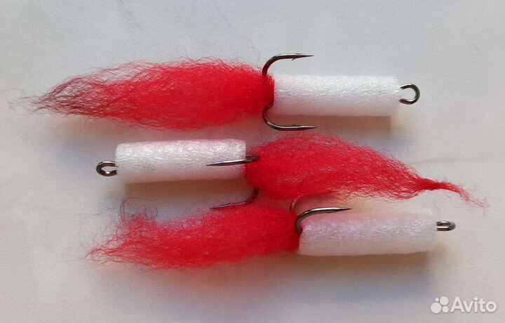 Поролоновые рыбки, джиговые приманки