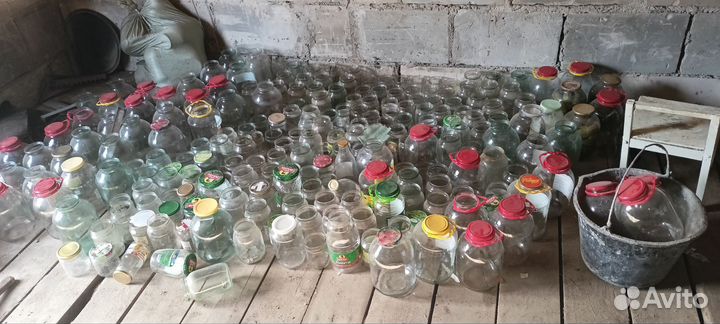 Банки стеклянные