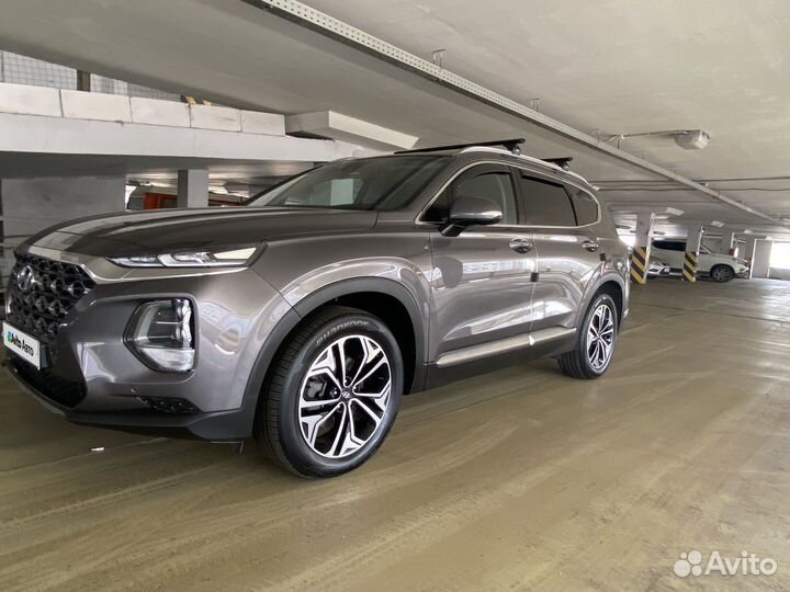 Hyundai Santa Fe 2.2 AT, 2019, 47 000 км