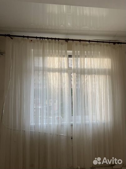 Шторы тюль цвет бежевый