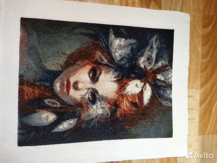 Вышивка крестом готовые работы