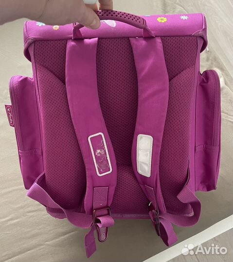 Рюкзак herlitz розовый для девочки