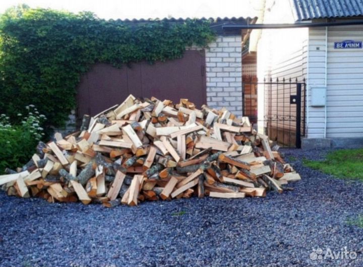Дрова колотые