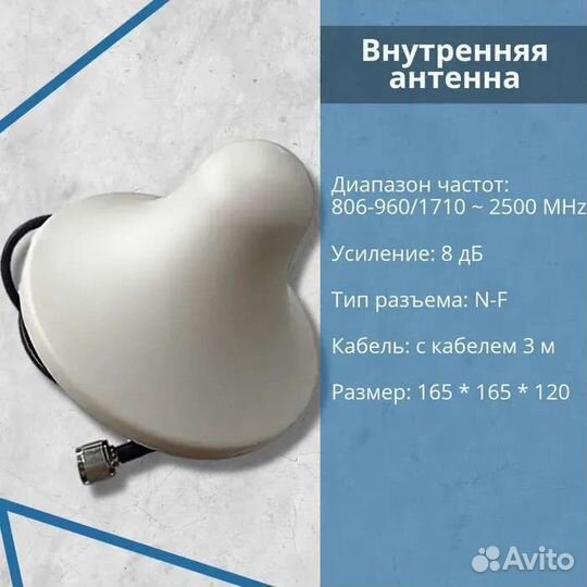 Комплект для усиления сотовой связи 2G/3G/4G