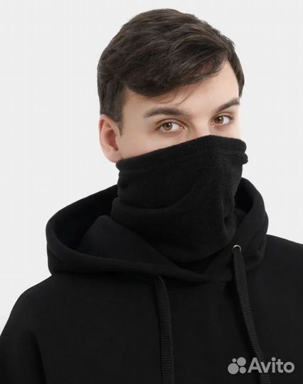 Шарф бафф флисовый