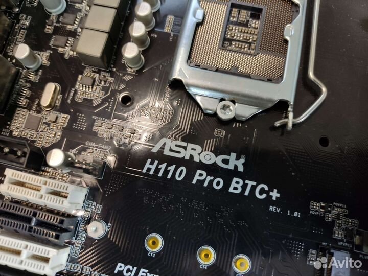 Материнская плата H110 PRO BTC+ сокет 1151