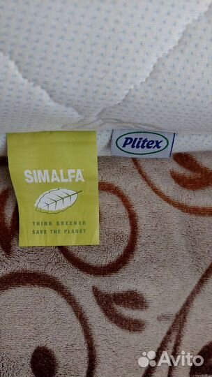 Матрас детский 120 60 plitex