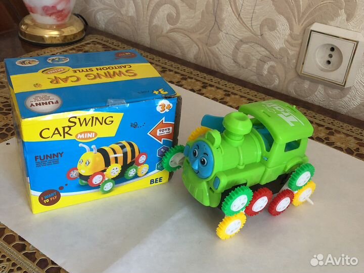 Машинка паровозик