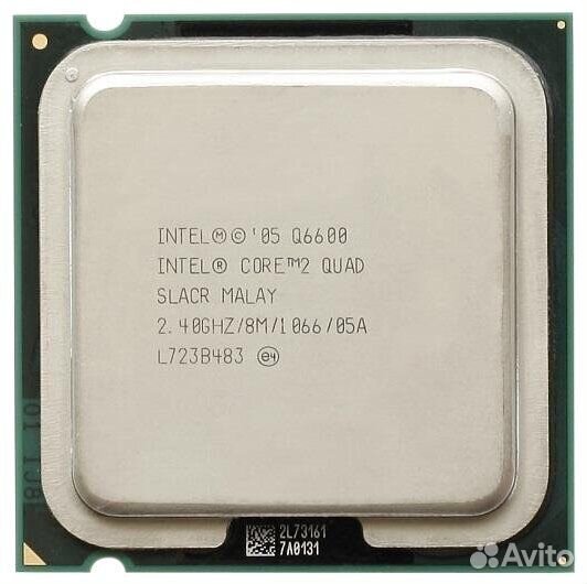 Процессор lga 775 core 2 quad q6600 4 ядра