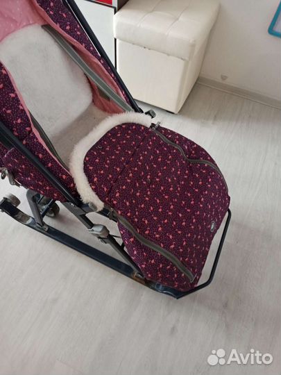 Санки коляска ника