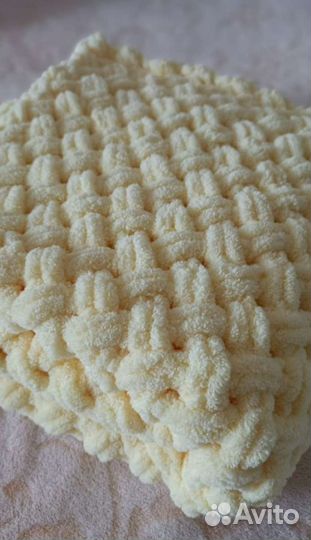 Плед детский плюшевый