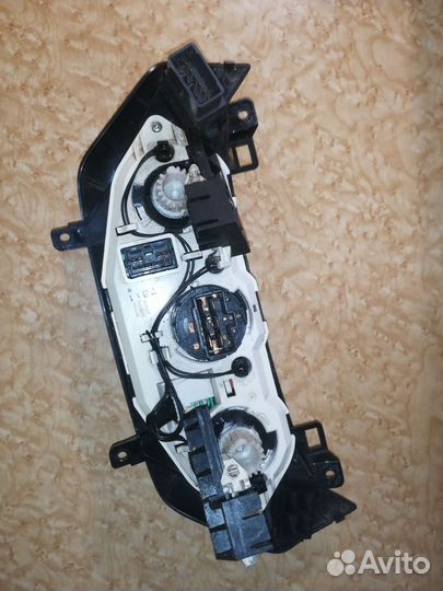 Блок управления печкой шевроле авео т250