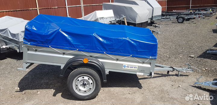 Прицеп легковой новый с тентом