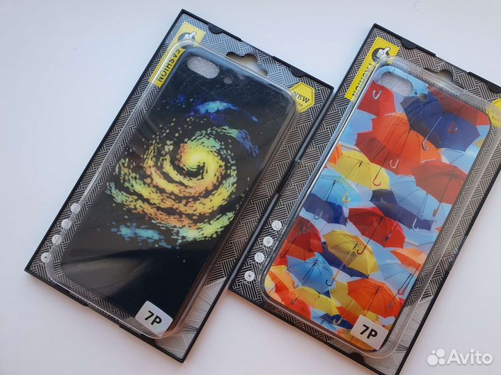 Чехол для iPhone 7 Plus / 8 Plus Чёрный/ Бесплатно