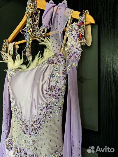 Платье для спортивных бальных танцев. Стандарт St