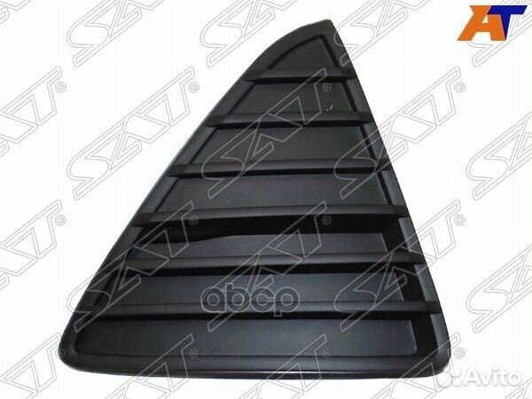 Решетка в бампер ford focus III 11-15 RH черн