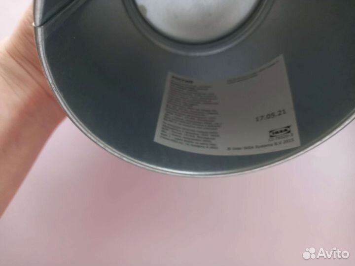 Кашпо для цветов IKEA металл