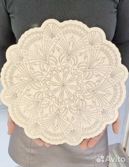 Мандалы 4шт большие 34см новые