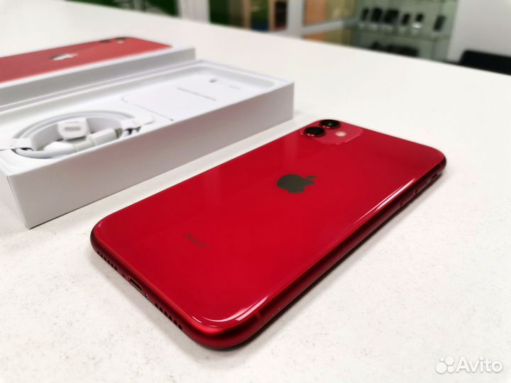 iPhone 11 Red, 64Gb