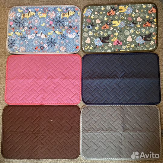 Пеленки многоразовые впитывающие для собак