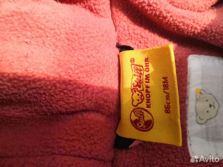 Зимний комбинезон для девочки 86