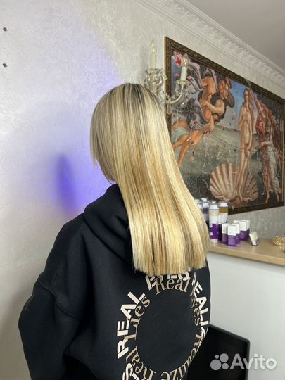 Модель на кератиновое выпрямление