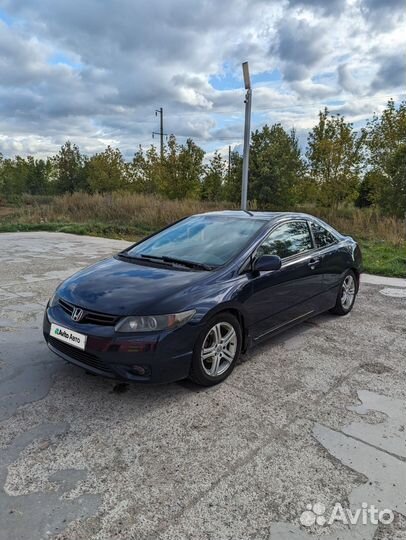 Honda Civic 1.8 AT, 2007, 250 000 км