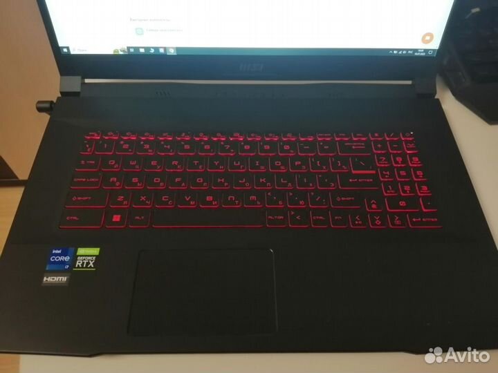 Ноутбук MSI Katana GF76 12UC-257XRU