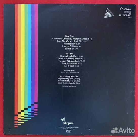 Alvin Lee-Let It Rock-GER.1978,NM.EX+