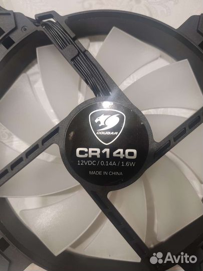 Корпусные вентиляторы rgb cougar