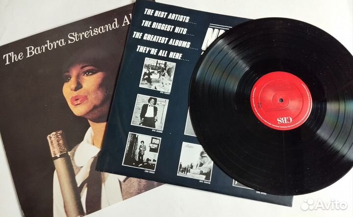 Винтажная виниловая пластинка LP The Barbra Streis