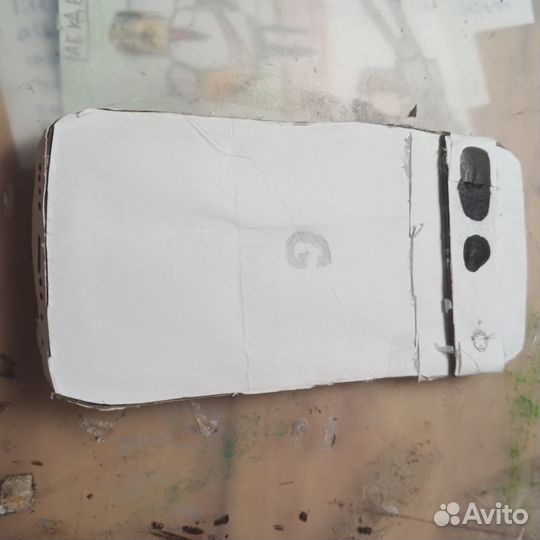 Картонный телефон(типо муляж)