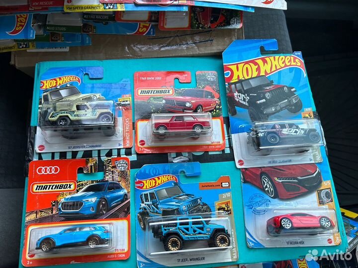 Hot wheels и matchbox