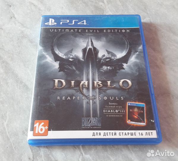 Бокс Diablo 3 ps4