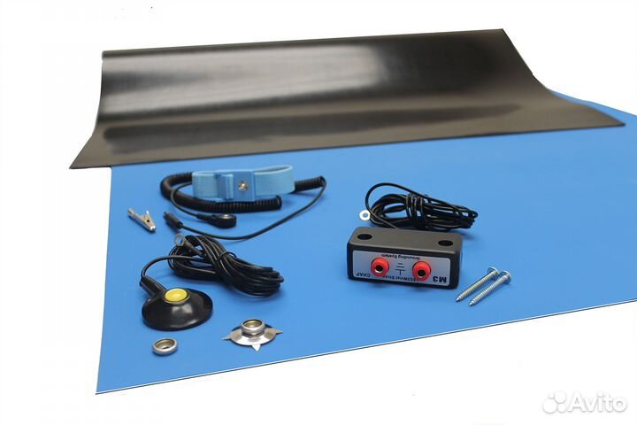 Антистатические пакеты, коврики и перчатки