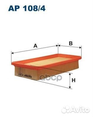 Фильтр воздушный Filtron AP1084 Filtron
